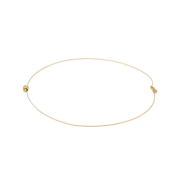 WEMPE Anhänger mit Brillant 0,06 ct. 750 Gold an Schlangenkette 585 Gold 42 cm - Bild 3 von 4