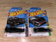 Hot Wheels K.I.T.T. Super Pursuit Mode Knight Rider & K.I.T.T. Concept LOT OF 2