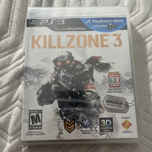 Killzone 3 (Sony PlayStation 3, 2011) Brand New - Factory Sealed
