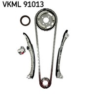 SKF Steuerkettensatz Vkml 91013 FüR Toyota Avensis RAV 4 Verso VAN Auris ALA40_