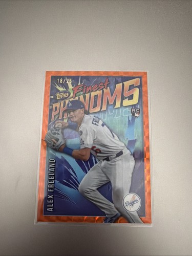2026 Topps Finest Alex Freeland Orange Geometric (RAW)