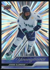 2024 UPPER DECK PWHL #66 JESSIE ELDRIDGE YOUNG GUNS OUTBURST New York