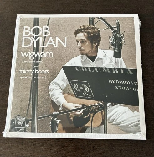 Bob Dylan Sealed New 7" Wigwam / Thirsty Boots 2013 Bootleg Series Vol. 10