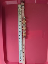 Pink Flower Dog Collar   17 Inch Buckle