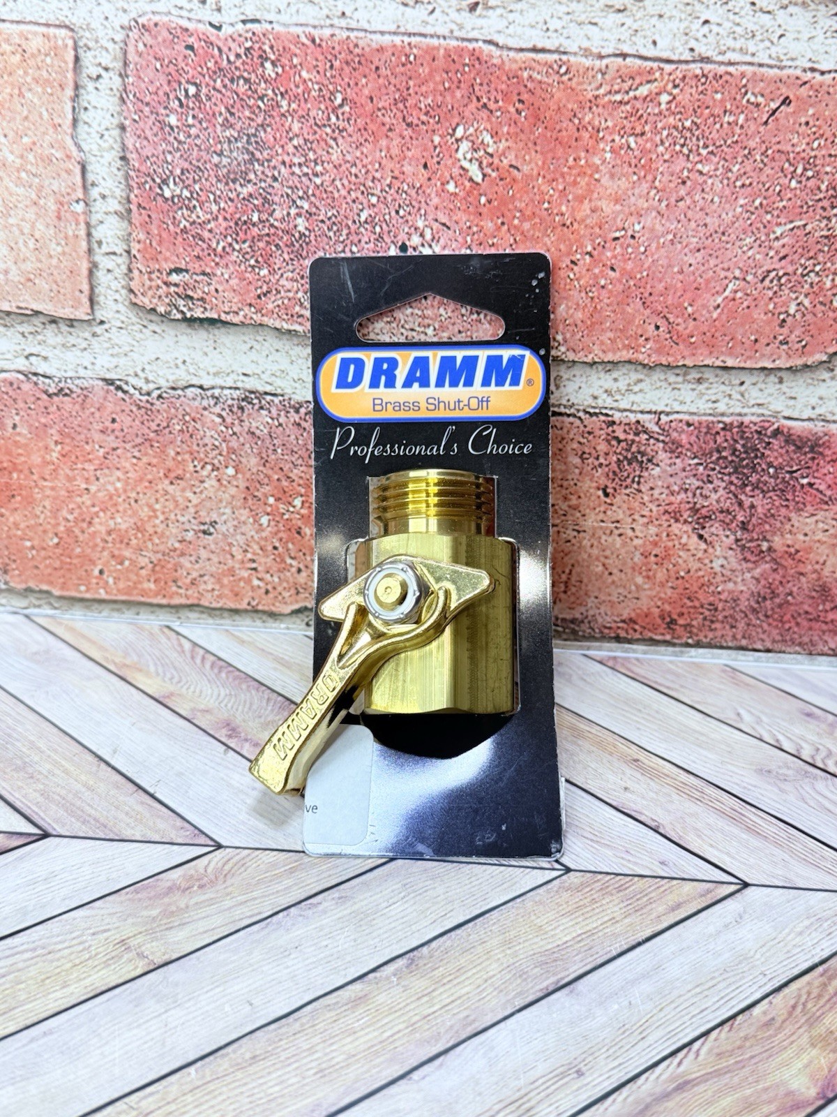 Dramm 114960 036434 4 Heavy-Duty Brass Shut-Off Valve, Single New Fast Free Ship