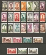 TIMBRE MAROC MOROCCO N°98** à 123** - Complet 26 Valeurs + 2 Variétés - MNH