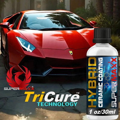 CERAMIC CAR COATING ''10 YEAR'' 2K HYBRID POLYSILAZANE SUPERIOR PAINT PROTECTION