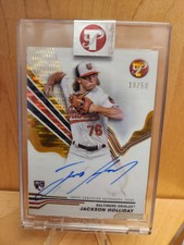 2024 Topps Pristine Autographs Jackson Holliday #PA-JH Gold Pulsar Refractor /50