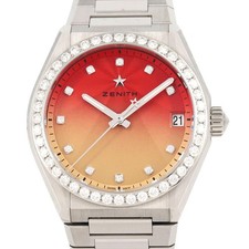 ZENITH Defy Midnight Sabset 16.9200.670/33.MI001 Women "UNUSED & DISPLAY USE" 2