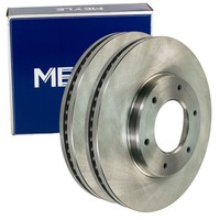 2X Meyle Bremsscheiben 285Mm Vorne Passend FÜR Toyota Hiace