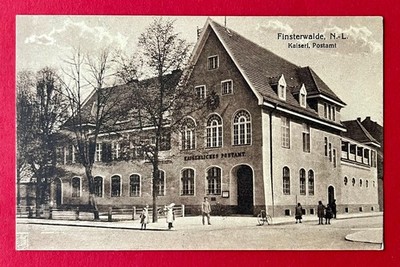 AK FINSTERWALDE um 1910 Kaiserl. Postamt Post mit Typen   ( 163843