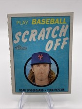 2019 Topps Heritage 1970 Topps Scratch Off Noah Syndergaard #15