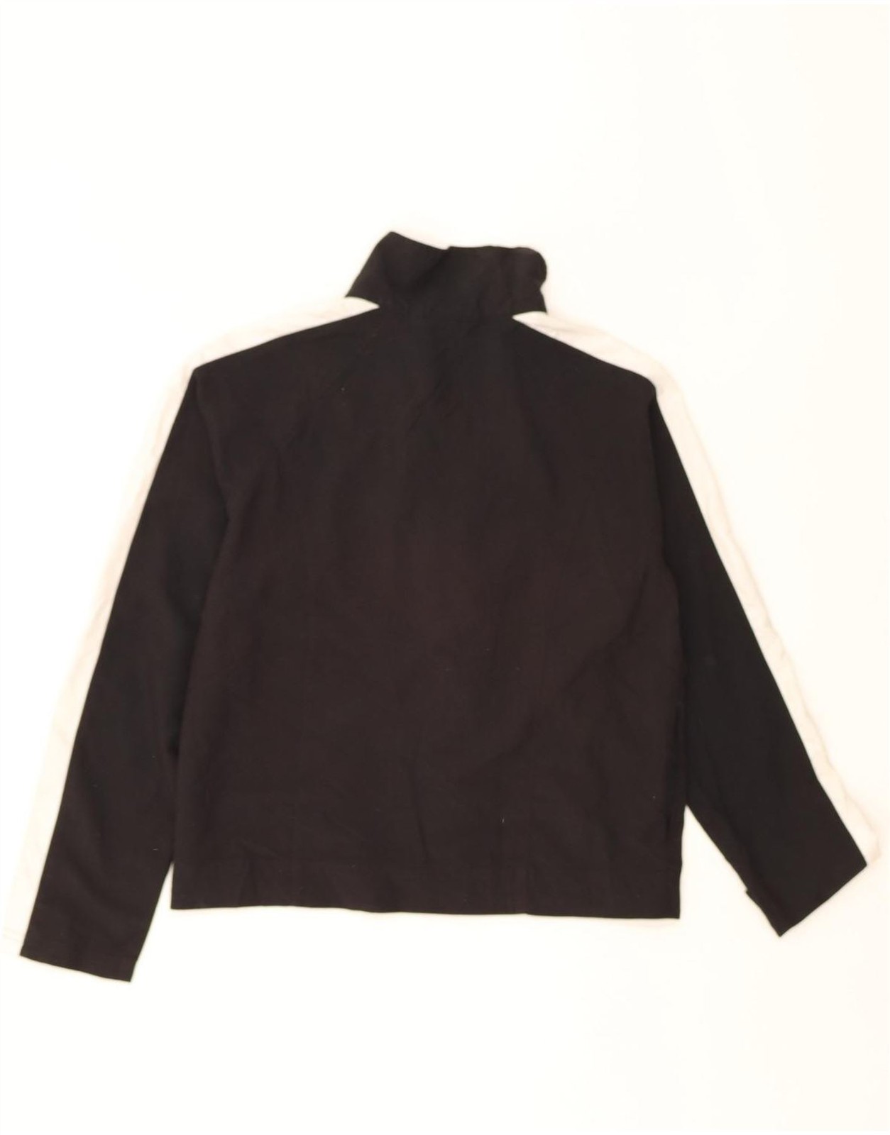 SACAI X NIKE NIKE giacca tuta donna top UK 0 2 XS nero colorblock sport DB44