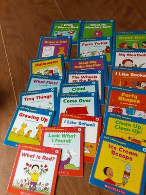21 FIRST LITTLE READERS A and B . Scholastic
