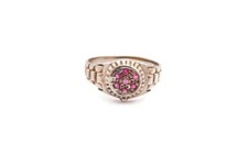 Sterling Silver 925 Ruby Ring Size 5.75