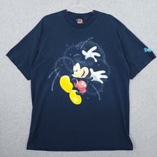 Vintage Disney Shirt Mens XL Mickey Mouse Florida Retro Cartoon Jerry Leigh