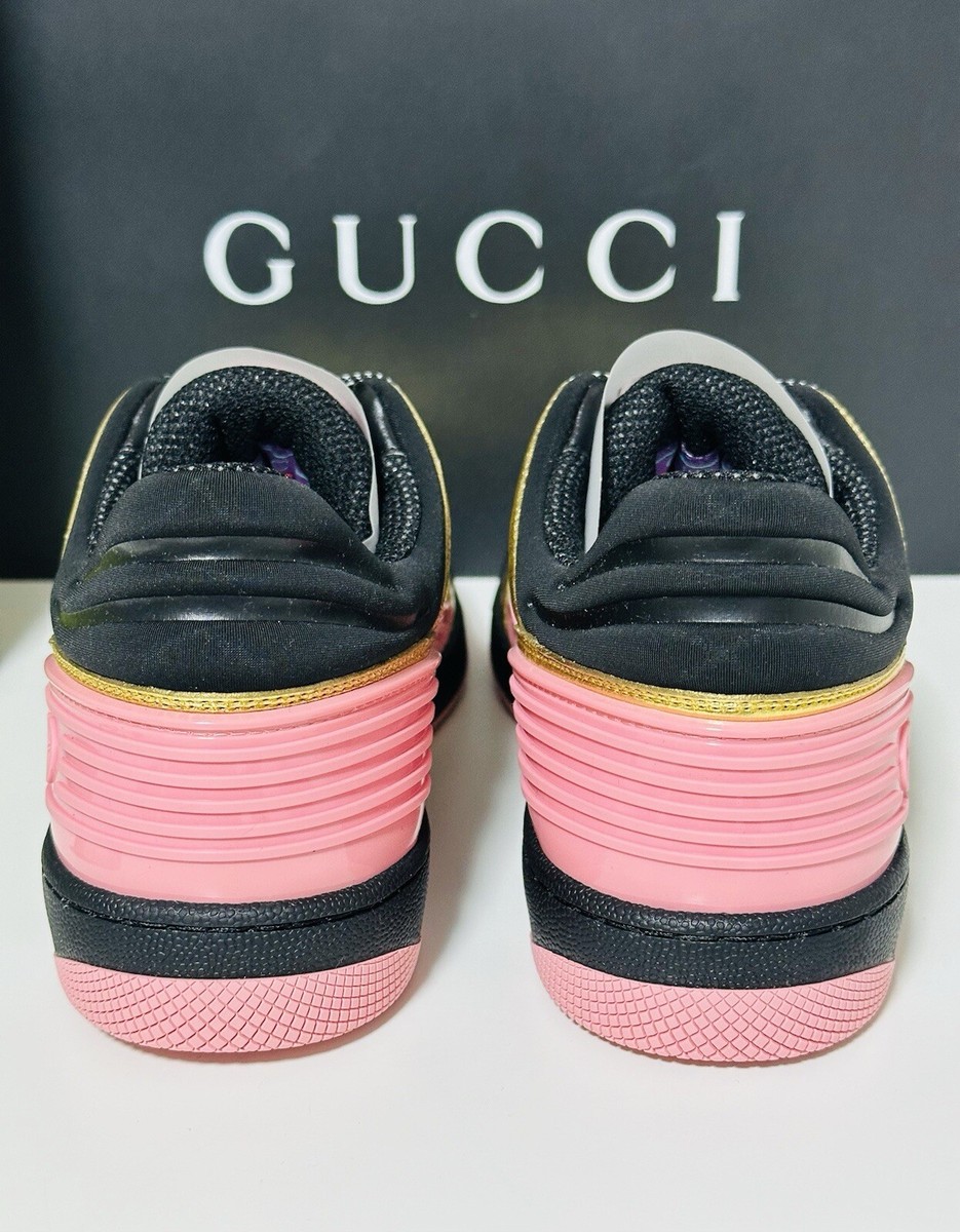 Gucci Wmns Basket 'Black Gold Pink' Size 7 US / 4 UK (37) | eBay Gucci Wmns Basket 'Black Gold Pink' Size 7 US / 4 UK (37) | eBay