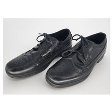 Deer Stags Ace Black Dress Shoes Wingtip Oxfords Boys 4.5W
