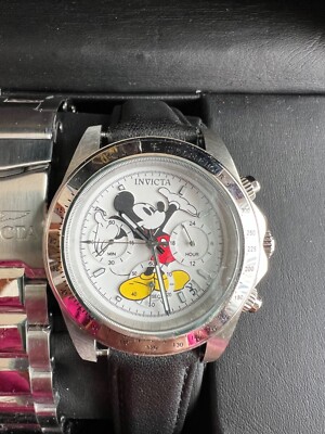 Disney Invicta Limited Edition Collectable Mickey Mouse Quartz Watch Model 25191