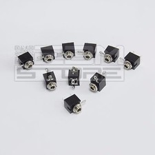 10pz Presa JACK STEREO da pannello 3,5 mm connettore spinotto - ART. BF08