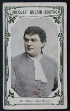 Chromo Image GUERIN BOUTRON Celebrities # 294 TALAZAC in Manon 2