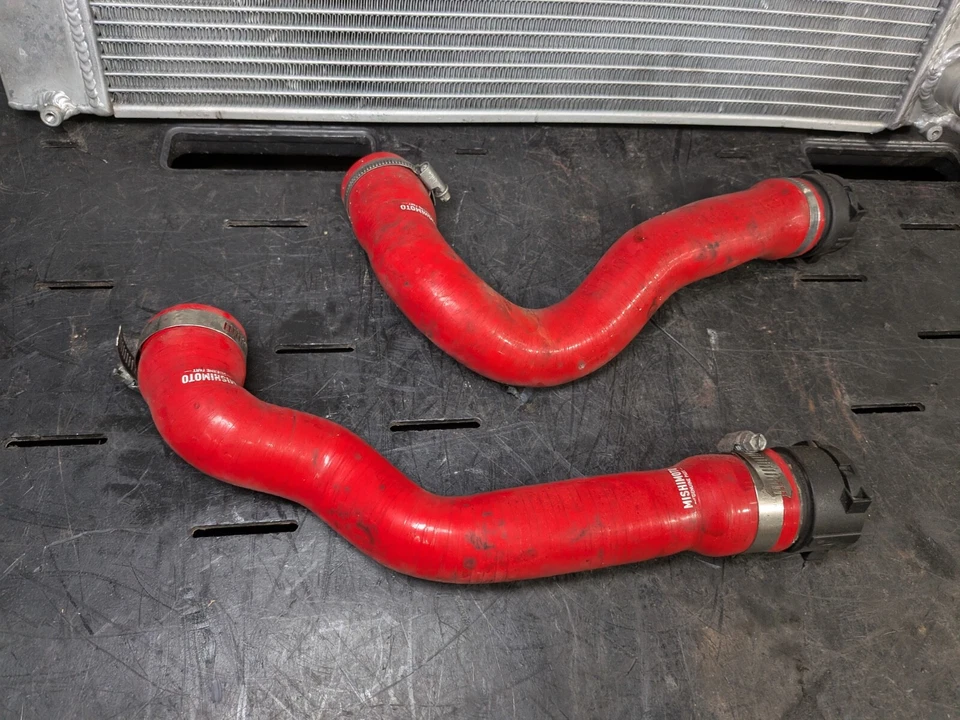 99-02 BMW Z3 2.8 3.0 M52 Rendimiento Aluminio Radiador Plateado con Líneas Foto 3 de 4