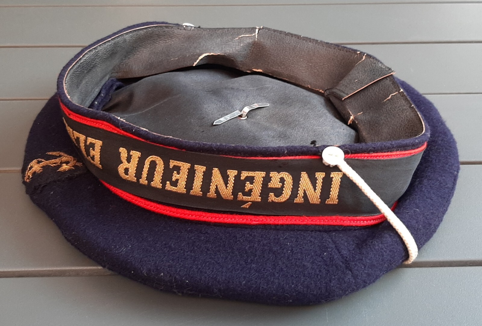 Bachi fab. US WW2 Ingénieur ELIE MONNIER 1947 Base Plongeur Scaphandrier T55