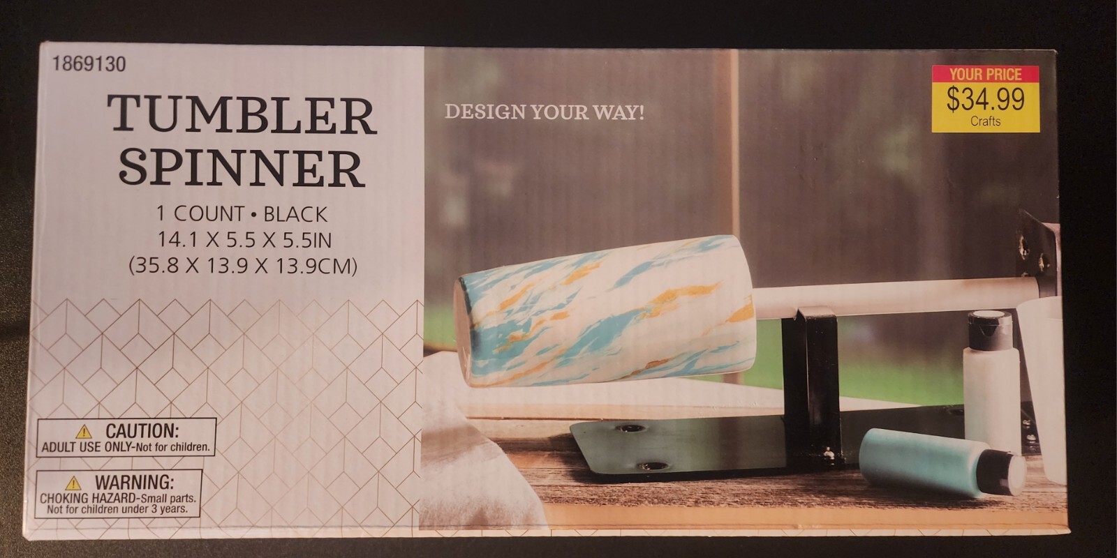 Crafter Tools Gift Accessories Supplies Tumbler Spinner