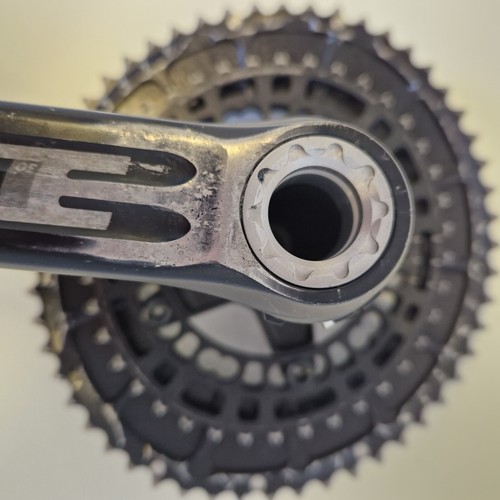 Rotor 3D Crankset, Oval Q-Rings 53/39, 11speed, 172.5mm crank arm length. - Picture 15 of 15