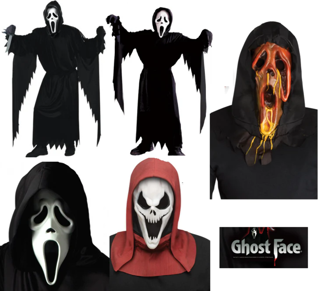 Scream Kids Adults Licensed Scream Fancy Dress Halloween Mask
