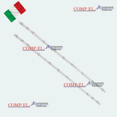KIT 2 BARRE LED VES315 DLD4 VNB 3528 32" VESTEL 17DLB32NER1 ADESIVO TERMICO