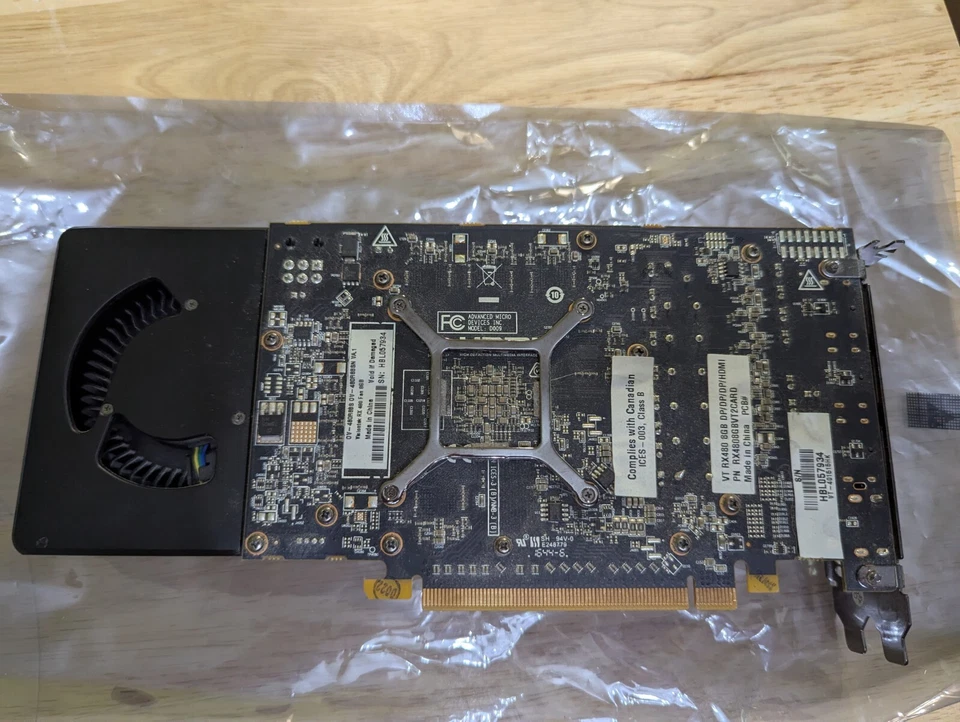 AMD Radeon RX 480 8GB Video Card - VisionTek WORKS VERY WELL! - Image 2 of 2