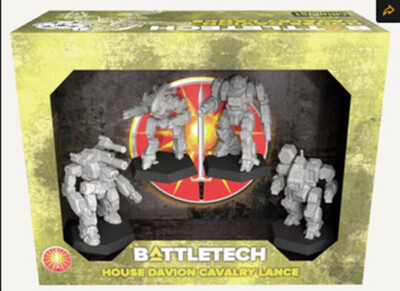 BattleTech House Davion Cavalry Lance (english version)