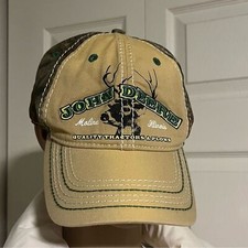 John Deere Moline, IL Tractors Plows Deer Logo Hat Cap SnapBack