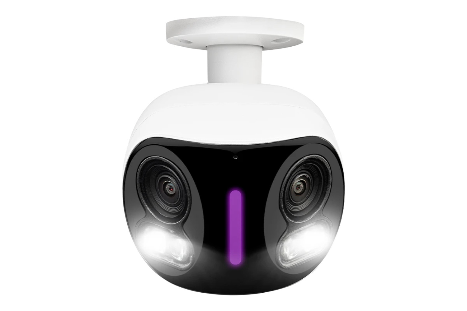 Lorex 4K Dual Lens Wi-Fi Security Camera with Smart Security