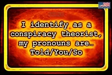 "IDENTIFY" 8"X12" METAL SIGN USA MADE! FUNNY MAN CAVE BAR PUB DECOR NO WOKE ZONE