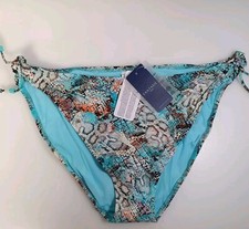 Fantasie Swim Bikini Bottoms Briefs Size XL Manila Snake Skin Pattern BNWT