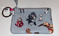 New Vera Bradley Zip ID Case Dog Show