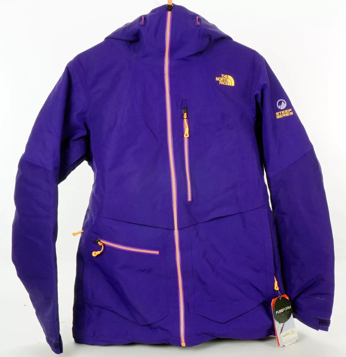 NWT The North Face Fuse Brigandine 2L Insulated Jacket Women s M Hooded Purple