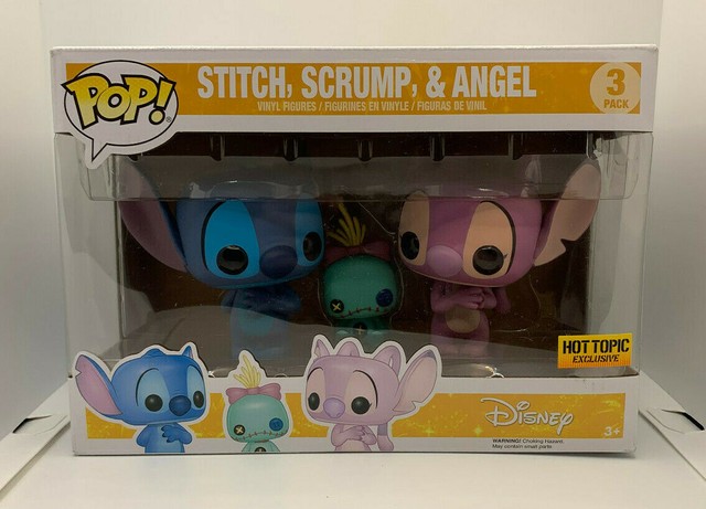 stitch scrump and angel pop vinyl