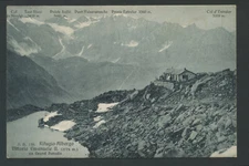 Postcard GRAN PARADISO - LOT/16930 - 1926 - REFUGE HOTEL VITTORIO EMANUELE