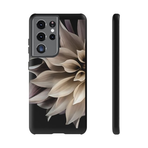 Tough Case For iPhone, Samsung Galaxy, Pixel, Cream Dahlia Flower Print - 第 208/223 張圖片