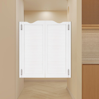 A Pair Half Partition Doors, Bar Counter Corridor Garden Entrance Partition Door