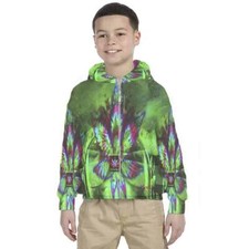 New Kids Hoodie Artistic Design Jamaica Reggae Pattern 7434104389380
