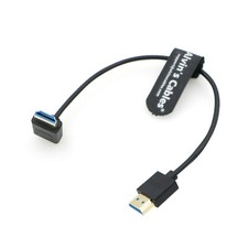8K 2.1 HDMI Cable High Speed for Atomos Ninja V Monitor Straight to Down Angle