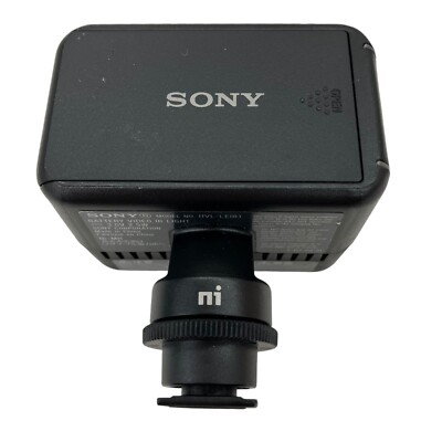 【超お買い得】ソニー　SONY HVL-LEIR1 バッテリービデオIRライト Amazon | SONY LEDバッテリービデオライト HVL-LE1 | 定常光