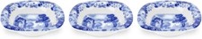 Spode Blue Italian Collection Porcelain Dipping Dishes, Set of 3, Blue White