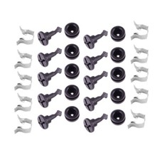 10Sets Car Engine Cover Trim Fixing Bolt Peg N90801101 For Audi VW Seat Skoda