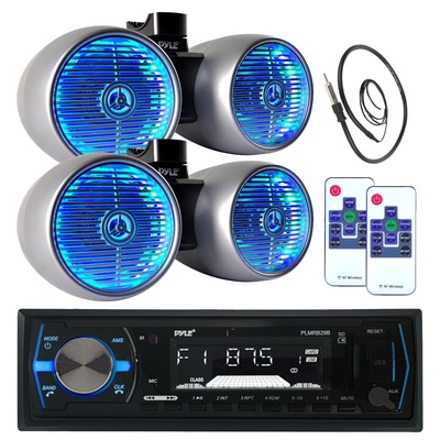 bluetooth boat tower speakers