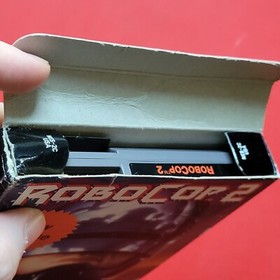 Nintendo NES RoboCop 2 Robo Game Box Manual Authentic Tested Action Platformer